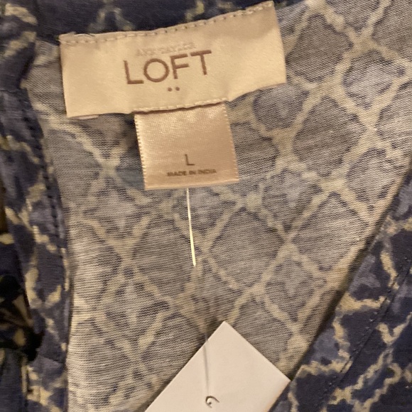 Loft print shell NWT Large - Picture 3 of 6